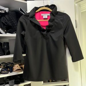 Gretchen Scott Ruffle Top